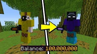 Turning 0 Coins INTO 100 MILLION COINS | Hypixel Skyblock