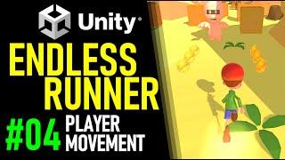 How To Make A Game - Endless Runner  04 - Coding Movement Unity Tutorial