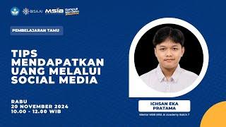 Tips Mendapatkan Uang Melalui Social Media | Ichsan Eka Pratama