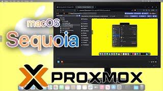 Running a MacOS 15 Sequoia VM in Proxmox VE