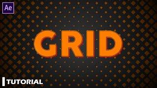 After Effects Tutorial - Grid Text Animation in After Effects