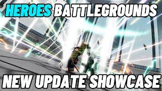 NEW UPDATE SHOWCASE İN ROBLOX HEROES BATTLEGROUNDS!