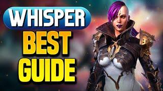 WHISPER | A RELENTLESS & UNIQUE DAMAGE DEALER (Guide & Build)