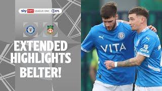 BARRY BELTER! | Stockport County v Wrexham extended highlights