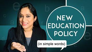 NEW EDUCATION POLICY IN SIMPLE WORDS | NEP 2020 in English