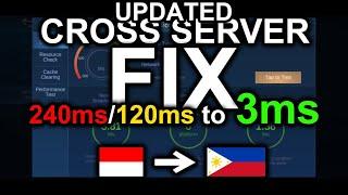 UPDATED | FIX CROSS SERVER LAG IN MOBILE LEGENDS 2022 | FIX YOUR LAG FRUSTRATIONS COMPLETELY! [PH]