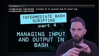 Managing Input and Output in Bash: Redirection and Separating stdin and stderr