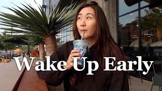 Wake Up Early | 6AM workouts every day,  productive mornings, easy recipes