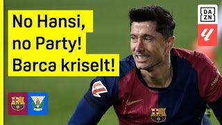 Ohne Flick fehlt der Plan! Lewy & Co. mit bösem Erwachen: FC Barcelona - Leganes | LaLiga | DAZN