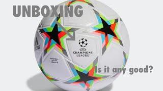 Unboxing Adidas Champions League Ball, Replica League Ball