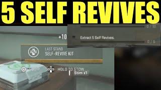 How to "extract 5 self revive" in DMZ - Call of Duty Modern Warfare 2 (Medical Mule)