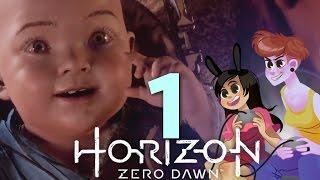 HORIZON ZERO DAWN - 2 GIRLS 1 LET'S PLAY GAMEPLAY WALKTHROUGH PART 1: ALLOY