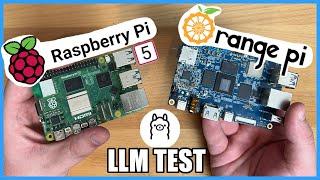 Raspberry Pi 5 vs Orange Pi 5B: Test of LLM Performance!