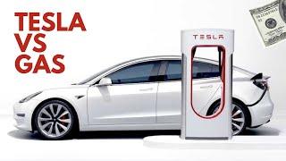 How Much Money Do You Save on Gas With a Tesla? (Tesla vs Gas)