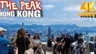 Hong Kong Riding New PEAK TRAM | Victoria Peak Tram-Sky Terrace 428-Mind Blowing HK City Skyline