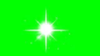 Twinkling star green screen