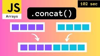 JS array .concat() method