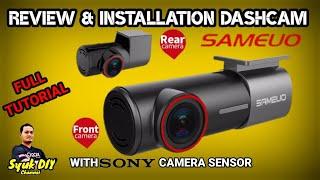 Review & Installation Dashcam Sameuo U700 Sony IMX FHD With Sony Sensor