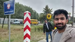 Germany Poland border | Vlog 9 | Urdu/ Hindi | Germany ki sair