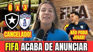 OFICIAL! BOTAFOGO CONTINUA VIVO NO MUNDIAL! FIFA RECONHECE ERRO GRAVE NA ESCALAÇÃO DO PACHUCA!