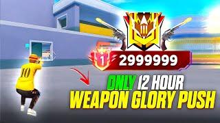Shortest Weapon glory push ever in solo br rank | br rank push tips and tricks - MONU KING