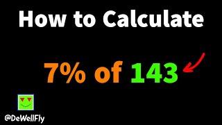 How to Calculate Percentage (YOU BECOME EXPERT)