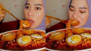 MUKBANG BAKSO TELOR PEDAS KUAH IBLIS