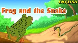 Frog and the Snake | Panchatantra English Moral Stories For Kids | Maha Cartoon TV English