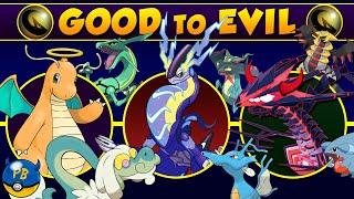 DRAGON-TYPE Pokémon: Good to Evil 