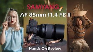Samyang AF 85mm f1.4 FE II - Hands On Review