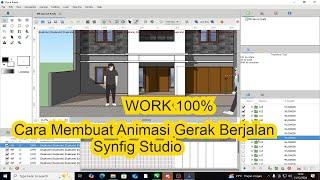 Cara Membuat Animasi Gerak Berjalan Synfig Studio