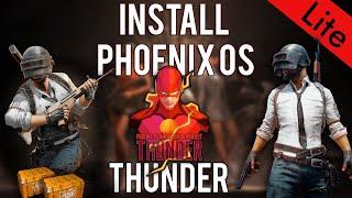 How to Dual Boot Phoenix OS Thunder Lite (UEFI) with Download Links | Easy method | Low End PC |