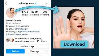How To Download Instagram Profile Picture On iPhone