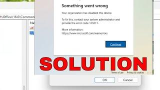 How to Fix Error Code 135011 on Microsoft Office [Guide]