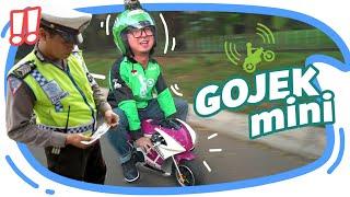 JADI GOJEK MINI EH KE RAZIA POLISI !!