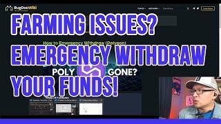 Emergency Withdraw Your Funds! - Avoiding Rugs at Failing DeFi Yield Farms