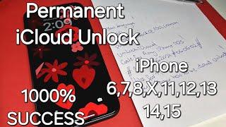 Permanent iCloud activation lock Unlock iPhone 6,7,8,X,11,12,13,14,15 Any iOS️