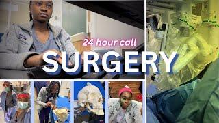 24 HOUR TRAUMA CALL: Surgery Rotation Vlog