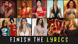 Finish The Viral Instagram Song Lyrics Challenge ( MUST WATCH ) || Complete The Lyrics Challenge ||