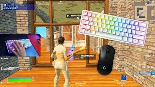 Razer Huntsman Mini Chill  Keyboard & Mouse Sounds ASMR  Fortnite Titled Towers Gameplay