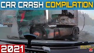 Russian Car Crashes 2021 - Russian Dash Cam 2021 - Car Crash Compilation 2021