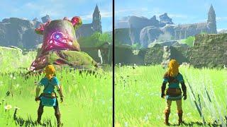 Evolution of The Great Plateau - BotW VS. TotK (2017 - 2023)