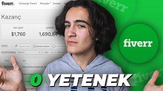 0 Yetenek ile Fiverr'dan Para Kazanabilirsin!