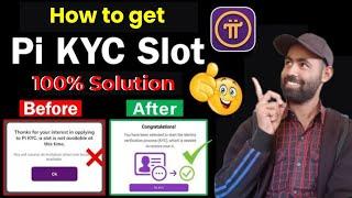 Pi network kyc solution | pi kyc slot not available | pi network new update 2024| pi Network KYC