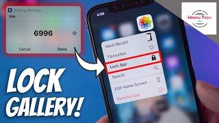 How to Set PASSWORD on iPhone Gallery | How to Lock Photos in iPhone | SET PIN on Photos App iPhone