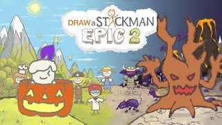 Draw a Stickman Epic 2 - Halloween 2016 - Litwick Pumpkin By Guide AZ