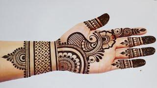 Very simple easy mehndi design front hand | stylish mehndi designs |mehandi design | mehandi designs