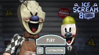 Ice Scream 8 New Update Customize Full Gameplay