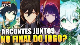 OS ARCONTES VÃO LUTAR JUNTOS NO FINAL? GENSHINZERA RESPONDE #11 | GENSHIN IMPACT