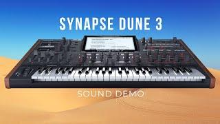 Synapse Audio DUNE 3 | Presets Sound Demo